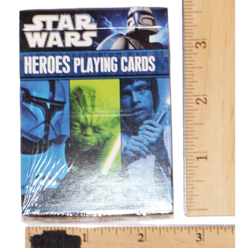Star Wars Multiple Characters - Disney Heroes Playing Cards Cartamundi 2011